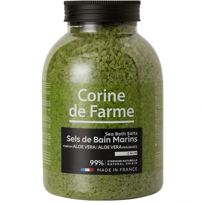 Соль морская Corine De Farme (Корин Де Фарм) для ванн Алое Вера 1,3 кг  заказать