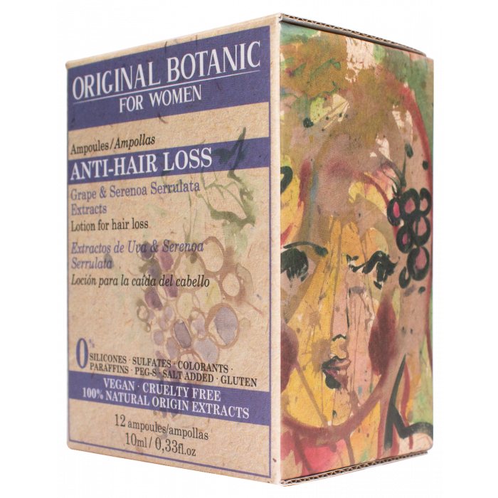 Лосьйон Original Botanic (Оріджинал Ботанік) Anti-Hair Loss проти випадіння волосся жіночий 12 шт. x 10 мл недорого