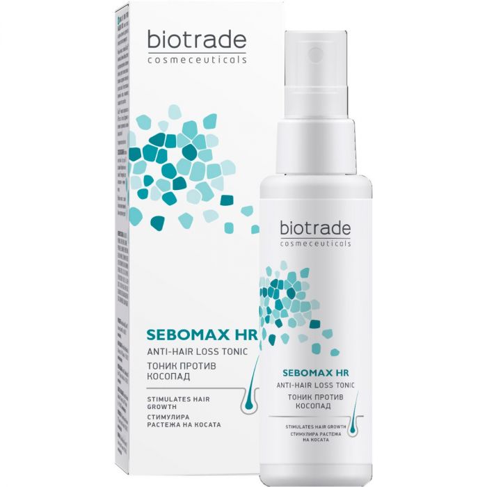 Лосьйон Biotrade (Біотрейд) Sebomax HR тонізуючий проти випадання волосся, 75 мл в аптеці