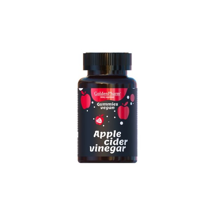 Веганський мармелад яблучний оцет Apple Cider Vinеgаr цукерки жувальні №60 ADD