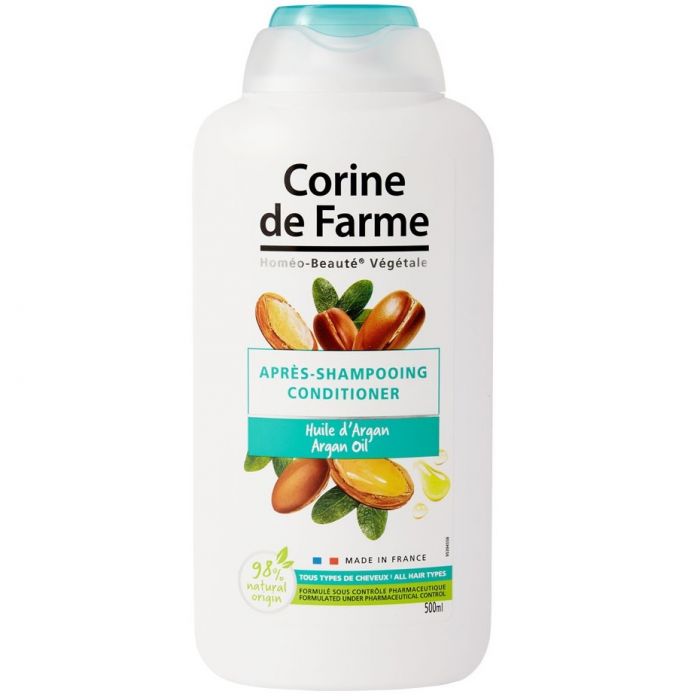 Кондиціонер Corine De Farme (Корін Де Фарм) для волосся з аргановою олією 500 мл в аптеці