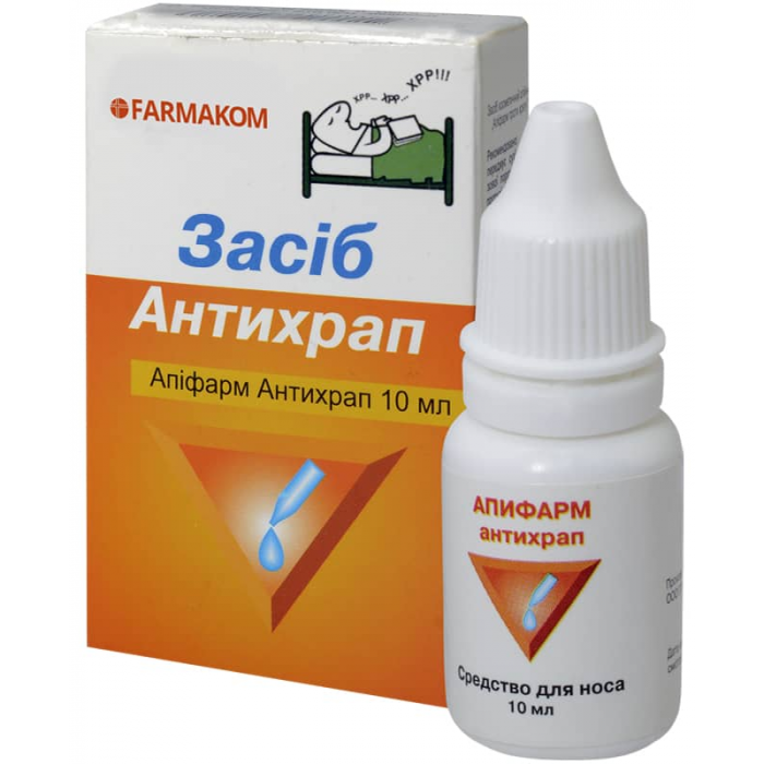 Апіфарм Антихрап краплі для носу флакон 10 мл   замовити