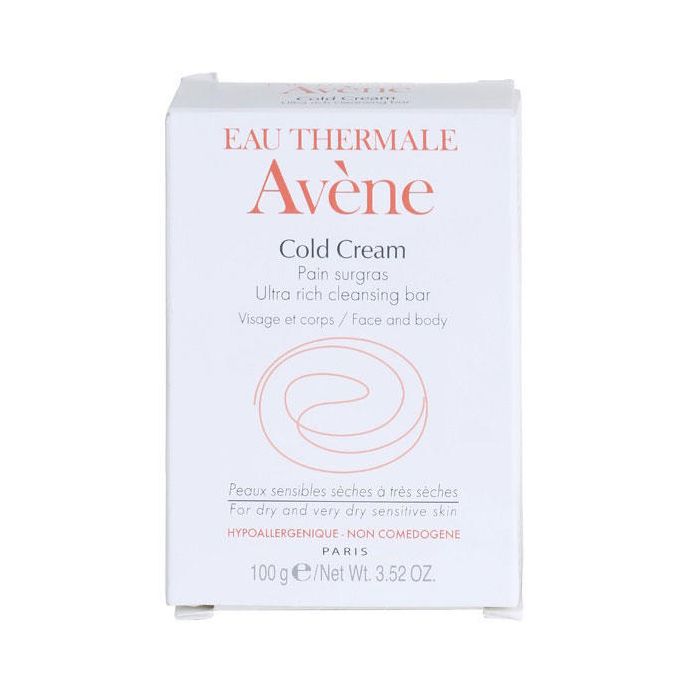 Мило Avene Cold Creme для чутливої шкіри на безмильній основі 100 г ціна