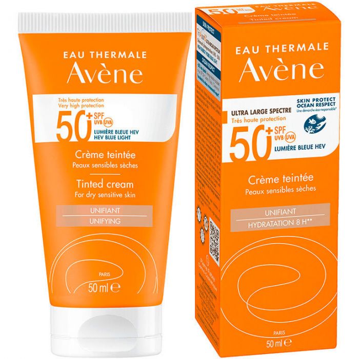 м Avene (Авен) тональний сонцезахисний SPF50+ для чутливої шкіри 50 мл фото