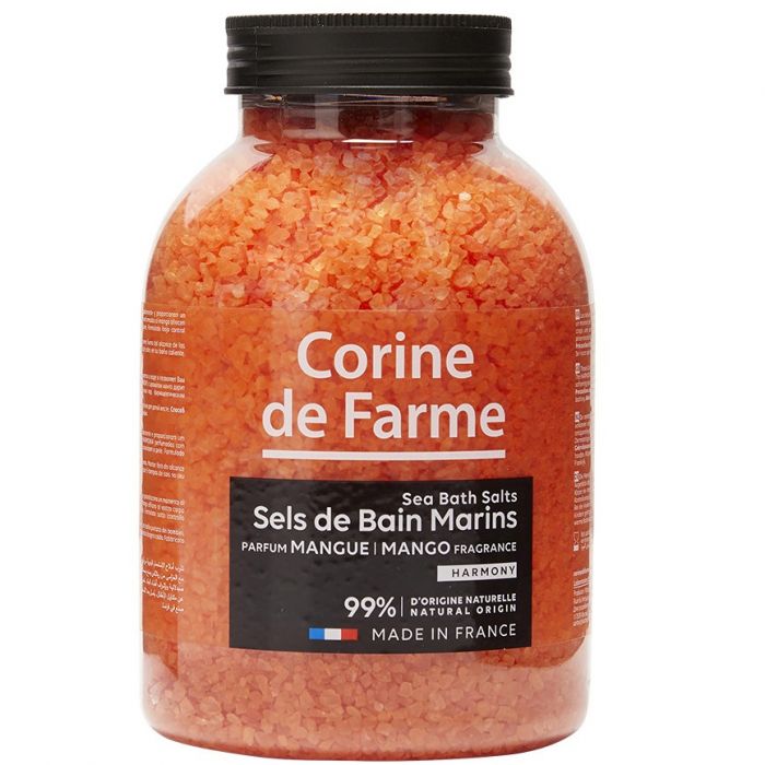 Сіль морська Corine De Farme (Корін Де Фарм) для ванн Манго 1,3 кг в аптеці