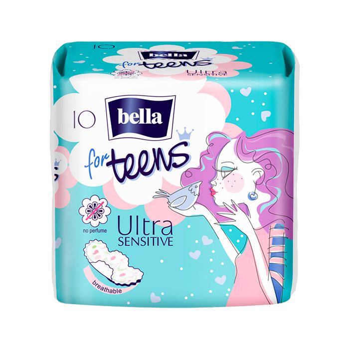 Гігієнічні прокладки Bella for Teens Ultra Sensitive, 10 шт. замовити