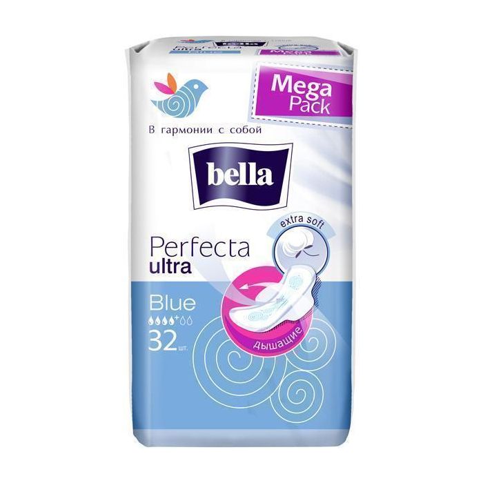 Прокладки Bella Perfecta Ultra Blue 32 шт ціна