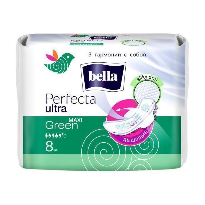 Прокладки Bella Perfecta Ultra Maxi Green 8 шт ADD