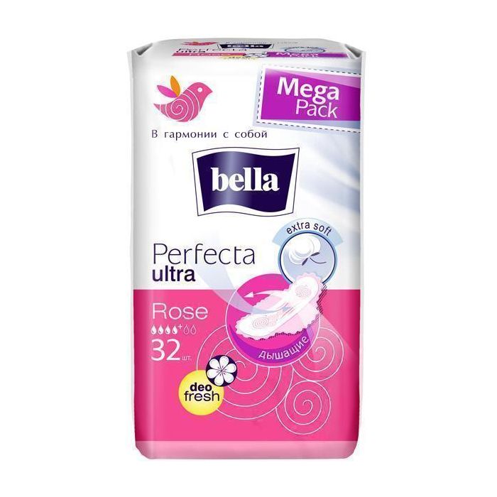 Прокладки Bella Perfecta Ultra Rose deo fresh 32 шт замовити