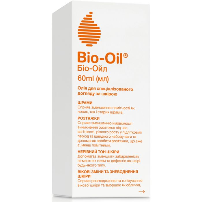 Олія Bio-Oil спеціальний догляд за шкірою обличчя і тіла 60 мл фото