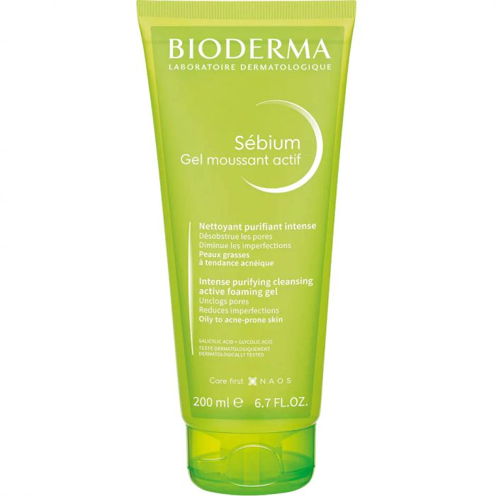 Гель Bioderma (Біодерма) Sebium Актив очищаючий 200 мл замовити