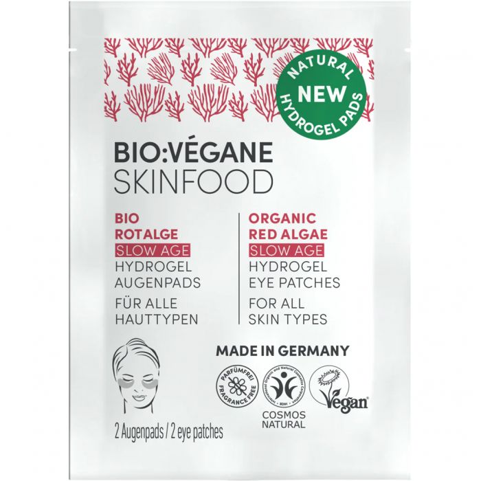 Патчі Bio:Vegane (Біо Веган) гідрогелеві під очі з червоними водоростями ціна