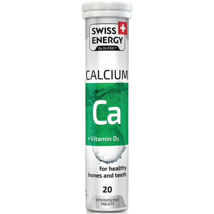 Витамины шипучие Swiss Energy Calcium №20  фото