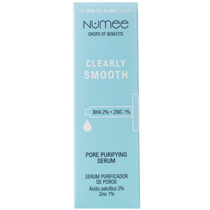 Сироватка Numee (Нумі) для обличчя для очищення пор з саліциловою кислотою Clearly smooth (Чисто та гладко) 30 мл в аптеці
