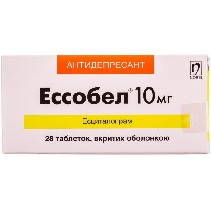 Ессобел 10 мг таблетки №28  фото