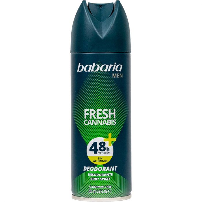 Дезодорант-спрей Babaria Канабіс для чоловіків, 200 мл ADD