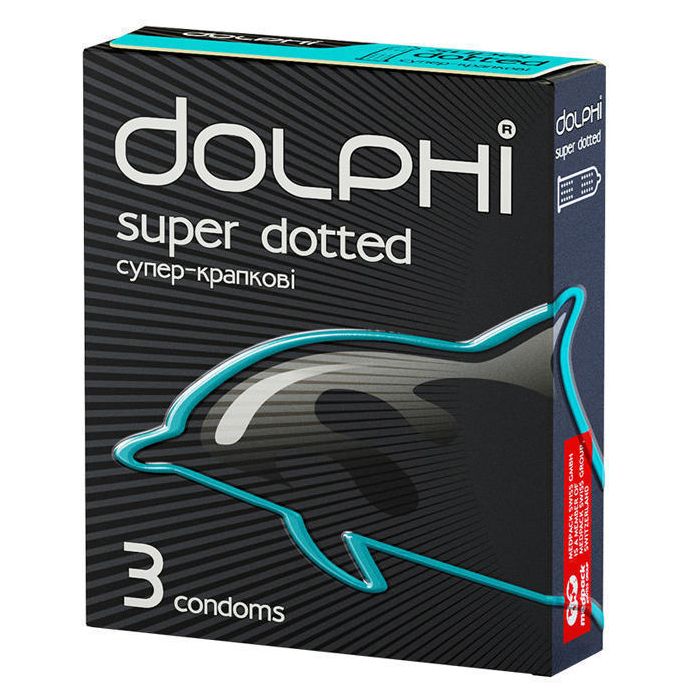 Презервативи Dolphi Super Dotted №3 замовити
