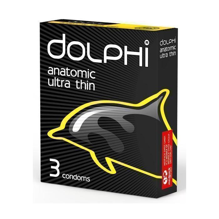 Презервативи Dolphi Аnatomical ultra thin №3 в інтернет-аптеці