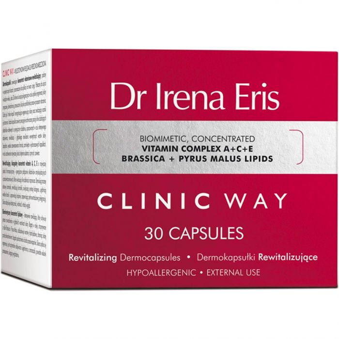 Дермокапсули Dr. Irena Eris Clinic Way для обличчя та шиї 30 шт. в аптеці
