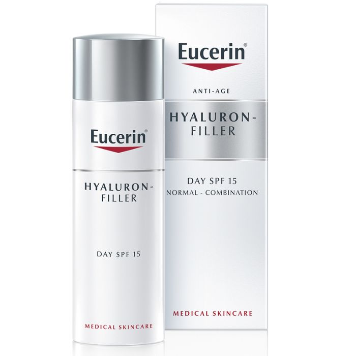 Крем Eucerin  Hyaluron-Filler против морщин для нормальной и комбинированной кожи дневной 50 мл фото