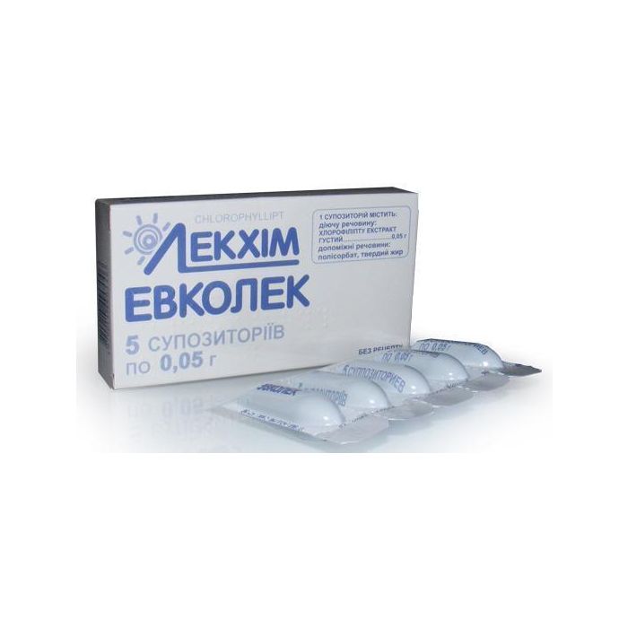 Свічки Евколек-ЛХ №5 в інтернет-аптеці