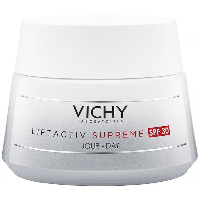 Крем Vichy Liftactiv Supreme антивіковий проти зморшок для підвищення пружності шкіри SPF30 для всіх типів шкіри 50 мл недорого