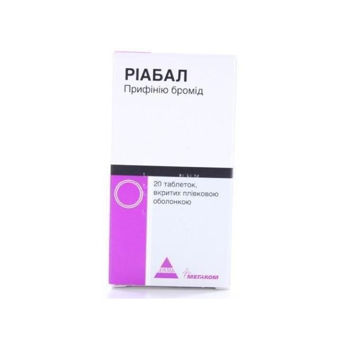 Ріабал 30 мг таблетки №20 в Україні