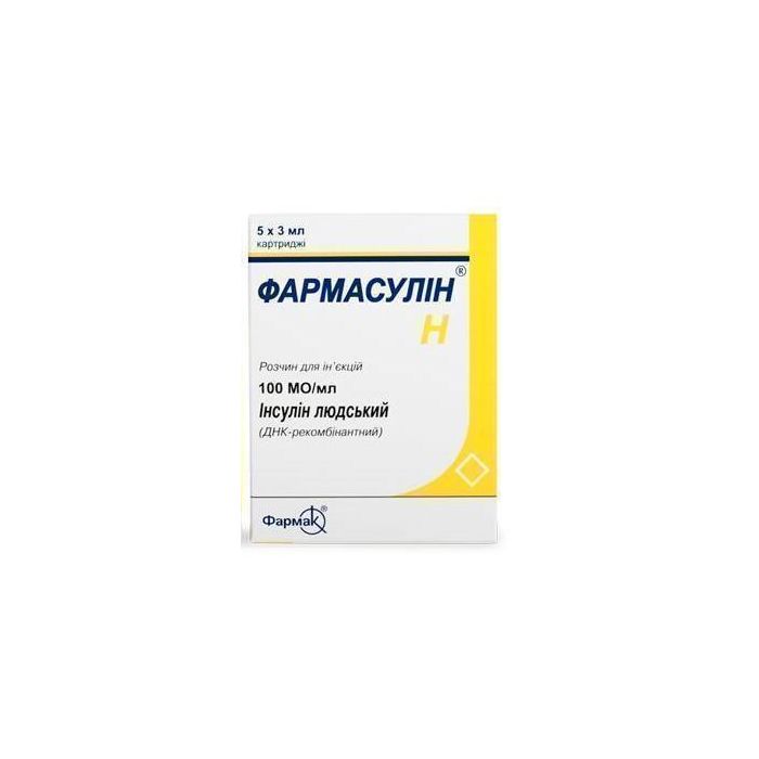 Фармасулин Н 30/70 суспензия для инъекций 100 МЕ/мл 10 мл флакон №1 ADD