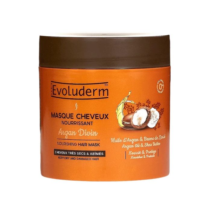 Маска Evoluderm (Эволюдерм) для сухих и поврежденных волос питательный с аргановым маслом 500 мл ADD