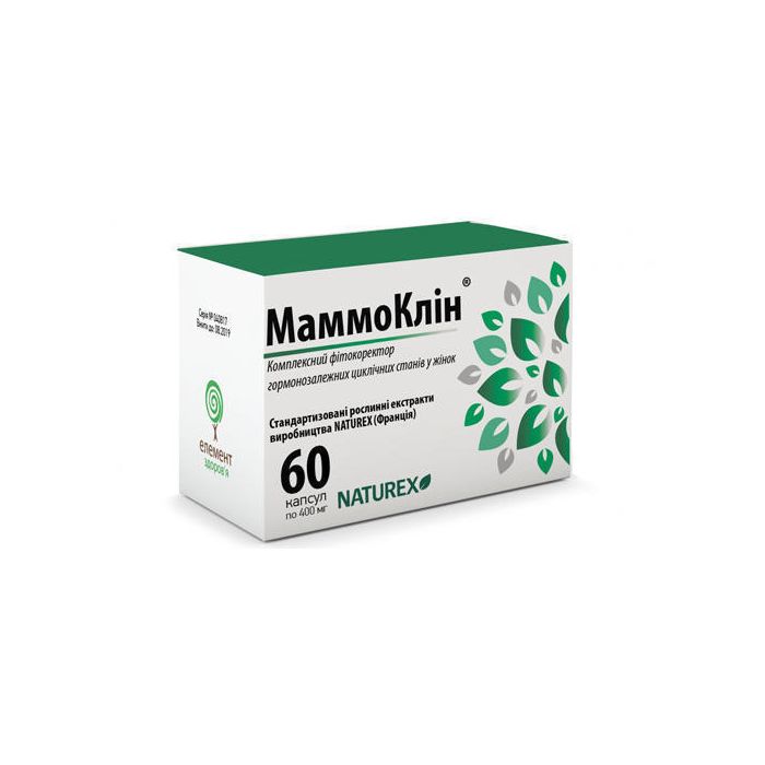 Маммоклін 400 мг капсули №60 в аптеці