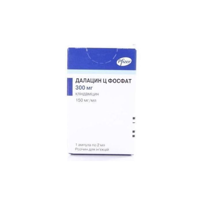 Далацин Ц фосфат розчин для ін'єкцій 150 мг/мл 2 мл ампули №1 ADD