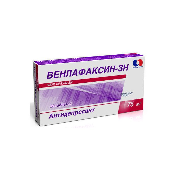 Венлафаксин-ЗН 75 мг таблетки №30  купити