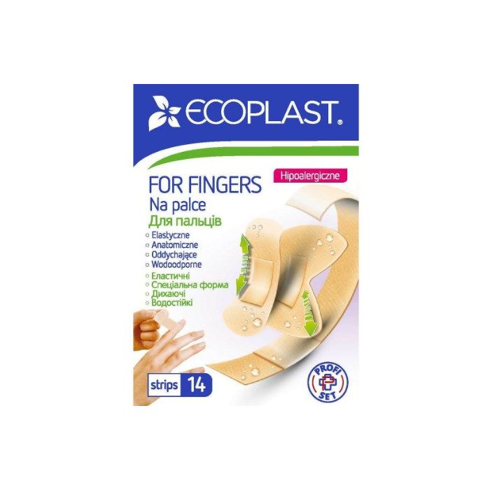 Набір пластирів медичних для пальців EcoPlast №14 замовити