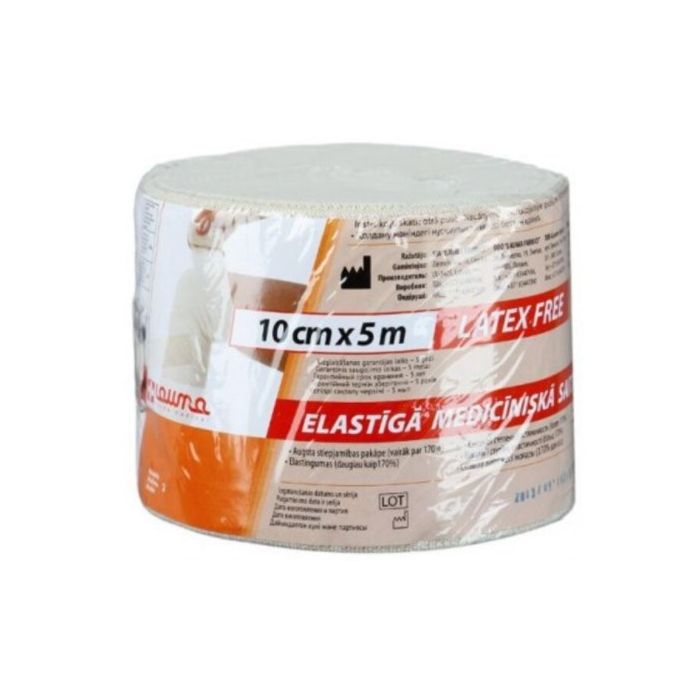 Бинт эластичный мод. 2 Latex Free (Латекс Фри) 10 см х 5,0 м фото