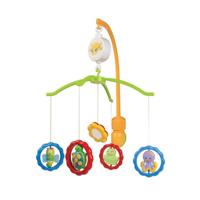 Мобиль Canpol Babies (Канпол Бебис) Карусель пластиковая Зверюшки с зеркалами 2/170 фото
