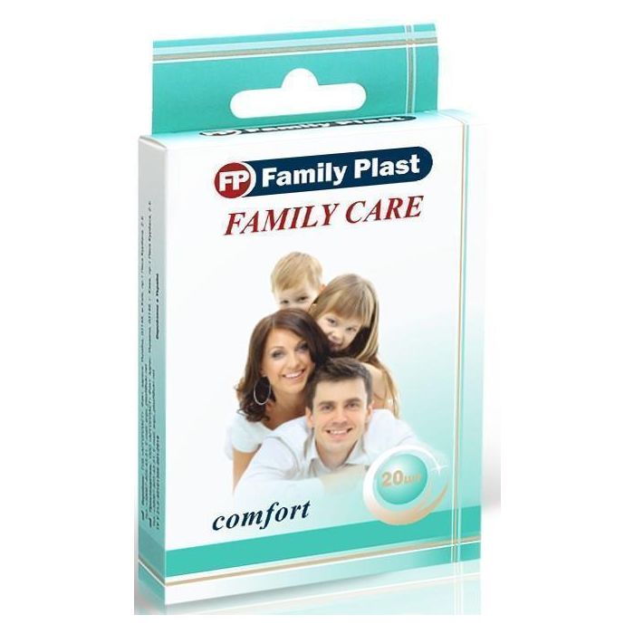 Набір пластирів медичних Family Plast Family Care №20 ціна