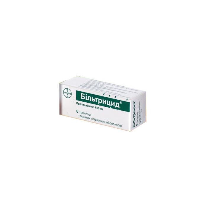 Більтрицид 600 мг таблетки №6 недорого