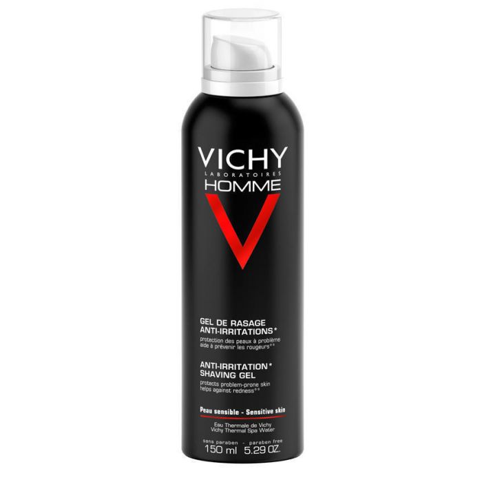 Крем-гель для гоління Vichy Homme для чутливої шкіри спрей 150 мл недорого