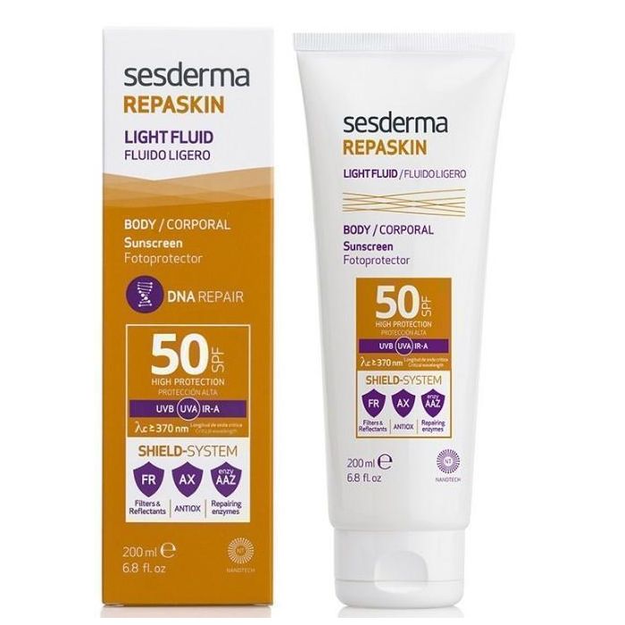 Лосьйон Sesderma Repaskin Сонцезахисний для тіла SPF50 200 мл купити