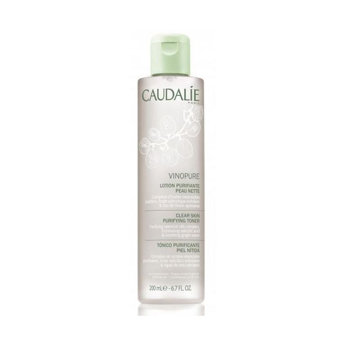 Лосьйон Caudalie Vinopure очищуючий для проблемної шкіри 200 мл - фото №1 Лосьйон Caudalie Vinopure очищуючий для проблемної шкіри 200 мл ціна