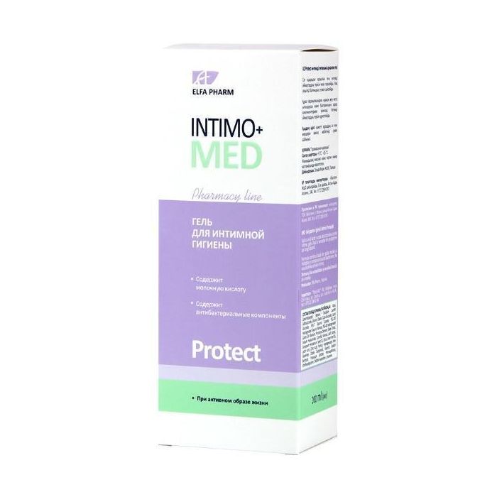Гель Intimo+med Protect для інтимної гігієни 200 мл купити