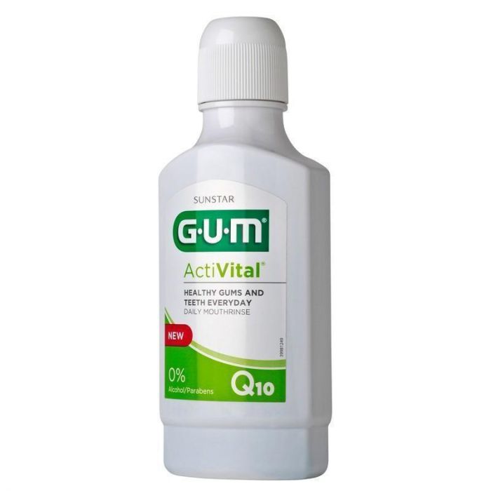 Ополіскувач Gum Original White для ротової порожнини 300 млОполіскувач Gum Activital для ротової порожнини ціна