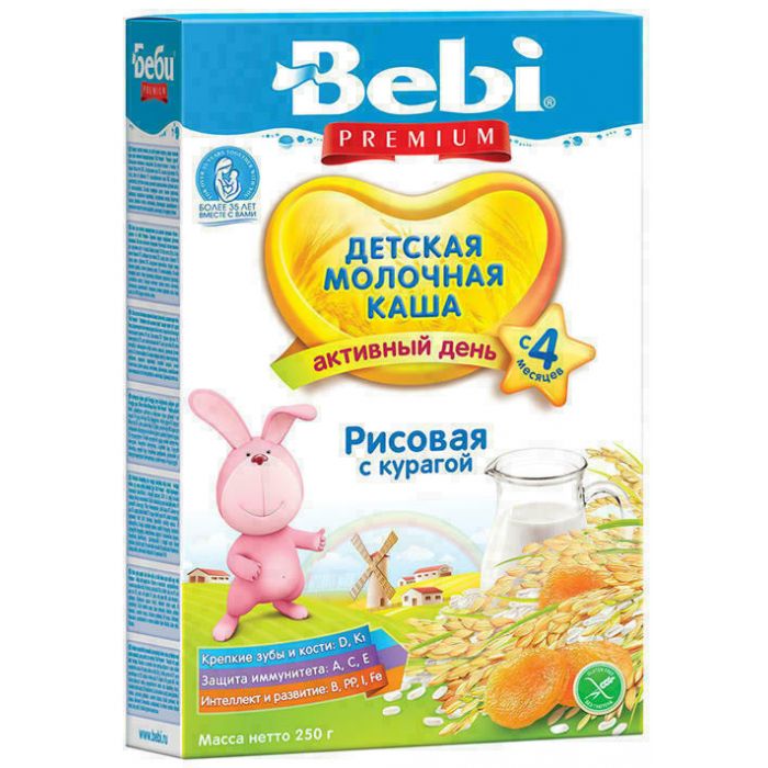 Каша Kolinska Bebi молочна курага з 4 місяців 250 г - фото №1 3