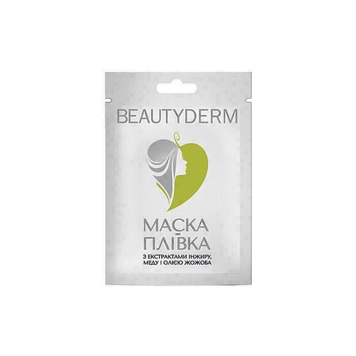 Маска-плівка Beauty Derm для обличчя з екстрактами інжиру, меду і олією жожоба 15 мл ADD