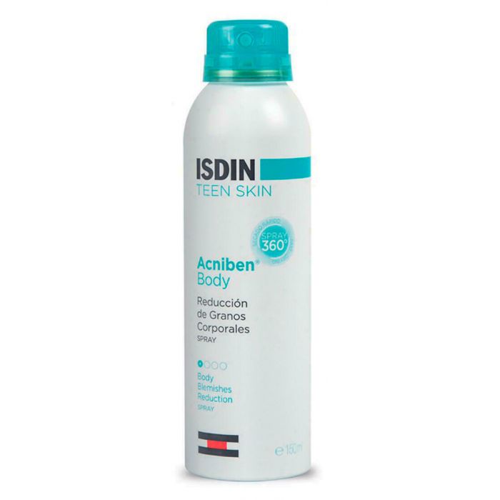 Спрей для тіла ISDIN Teen Skin Acniben себорегулюючий для проблемної схильної до акне шкіри 150 мл ADD