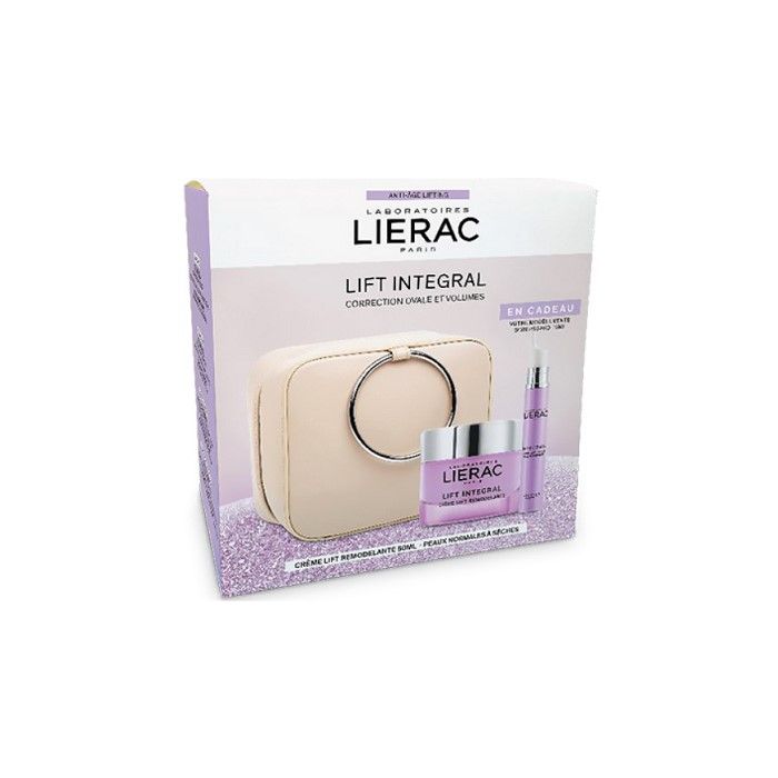 Набір Lierac Lift Integral (крем 50 мл + засіб для контуру очей 15 мл + косметичка) в інтернет-аптеці