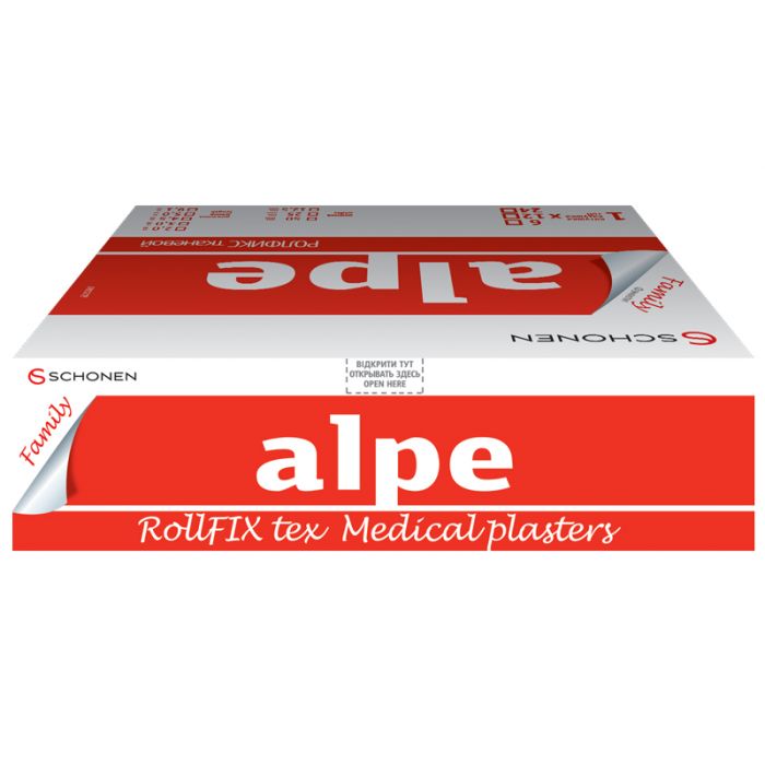 Лейкопластир Alpe Family Rollfix тканинний 12.5х4.5 мм №1 в аптеці