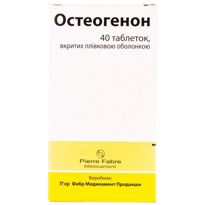 Остеогенон таблетки №40  ADD