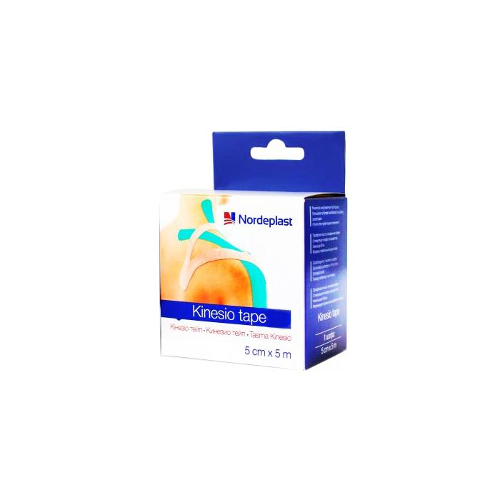 Пластир медичний Кінезіо тейп бежевий 5 см х 5 м в Україні