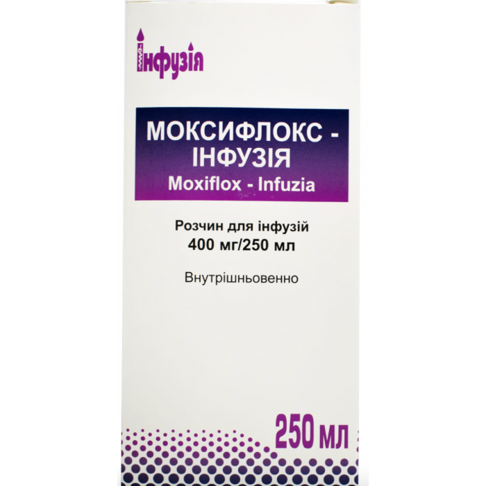 Моксифлокс 400 мг/250 мл розчин 250 мл №1 в інтернет-аптеці